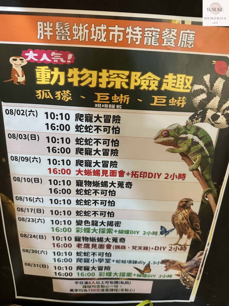 胖鬣蜥城市特寵餐廳