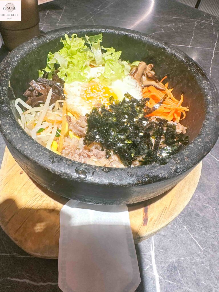 韓式餐廳水刺菜單