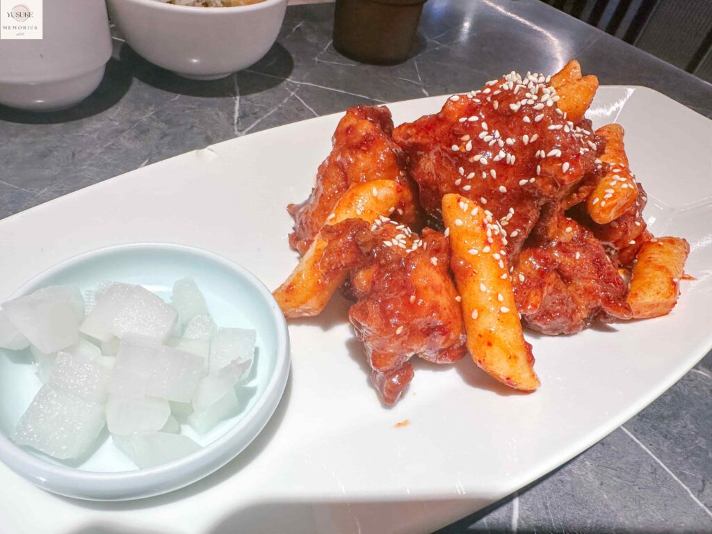 韓式餐廳水刺菜單