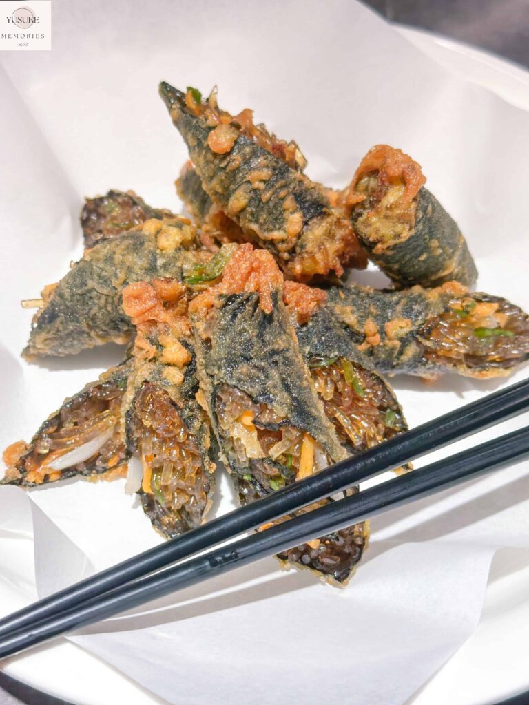 韓式餐廳水刺菜單